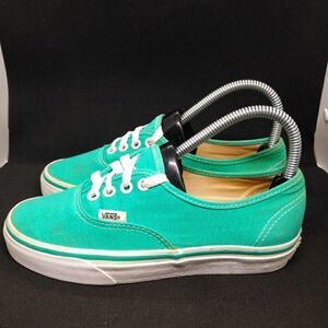 Vans Off The Wall Skateboard Sneakers Women's Size 6.5 Blue Or Men's Size‎ 5